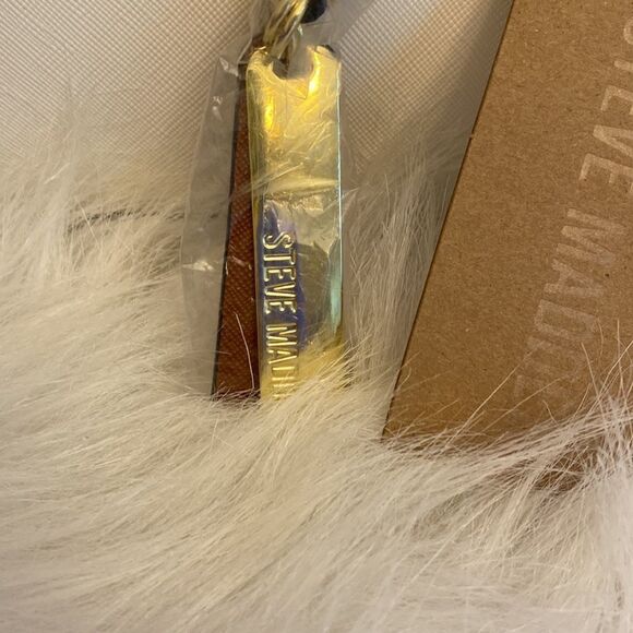 NWT Steve Madden (bfaith2) Crossbody Mini Bag- Cognac/White - Picture 6 of 13